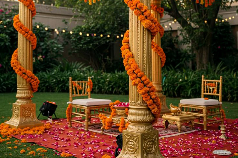 Intimate wedding